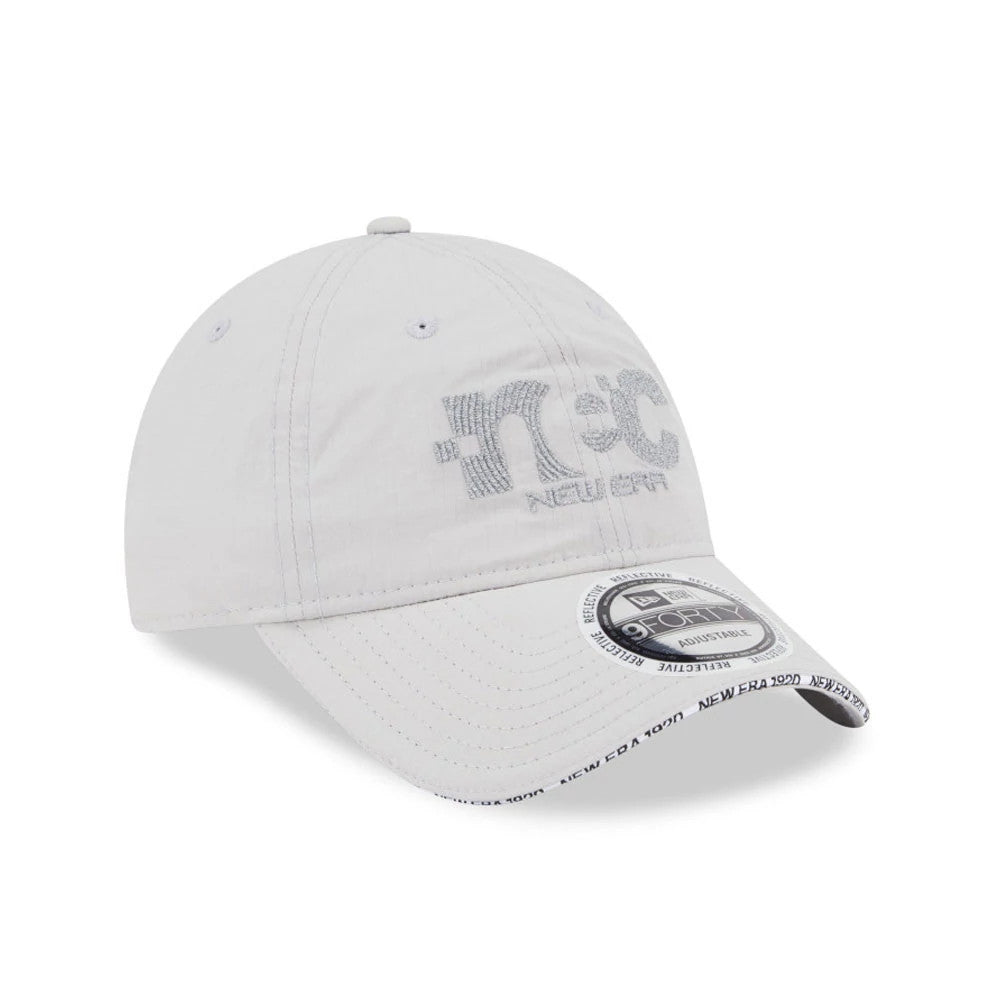 Pictured is this New Era NEC Logo 9FORTY Unstructured cap in grey. 4