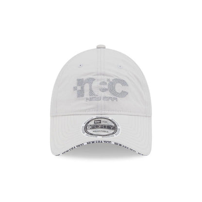 Pictured is this New Era NEC Logo 9FORTY Unstructured cap in grey. 3