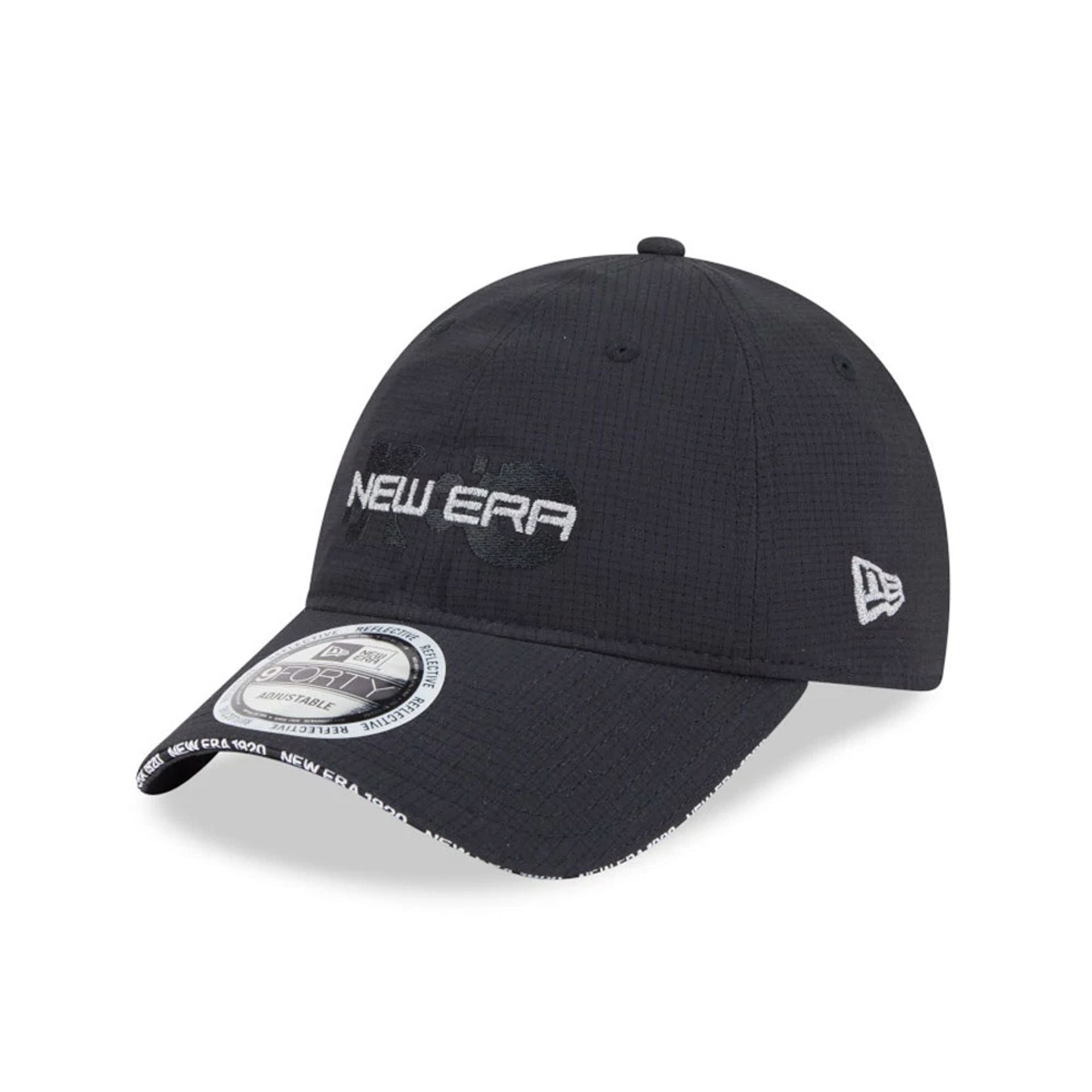 Pictured is this New Era NEC Logo 9FORTY Unstructured cap in black. 1