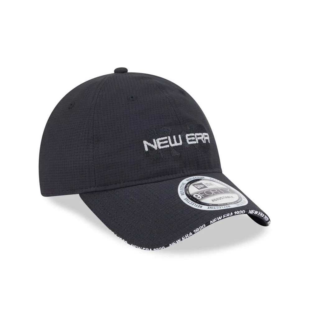Pictured is this New Era NEC Logo 9FORTY Unstructured cap in black. 4