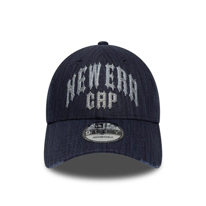 Pictured is this New Era Street Archived 9FORTY cap in navy. 3