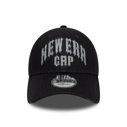 Pictured is this New Era Street Archived 9FORTY cap in black. 3