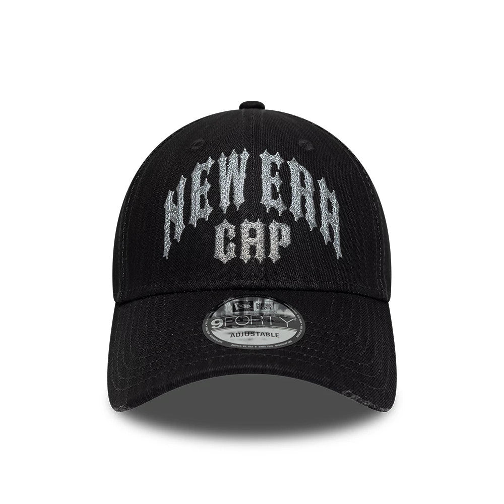 Pictured is this New Era Street Archived 9FORTY cap in black. 3