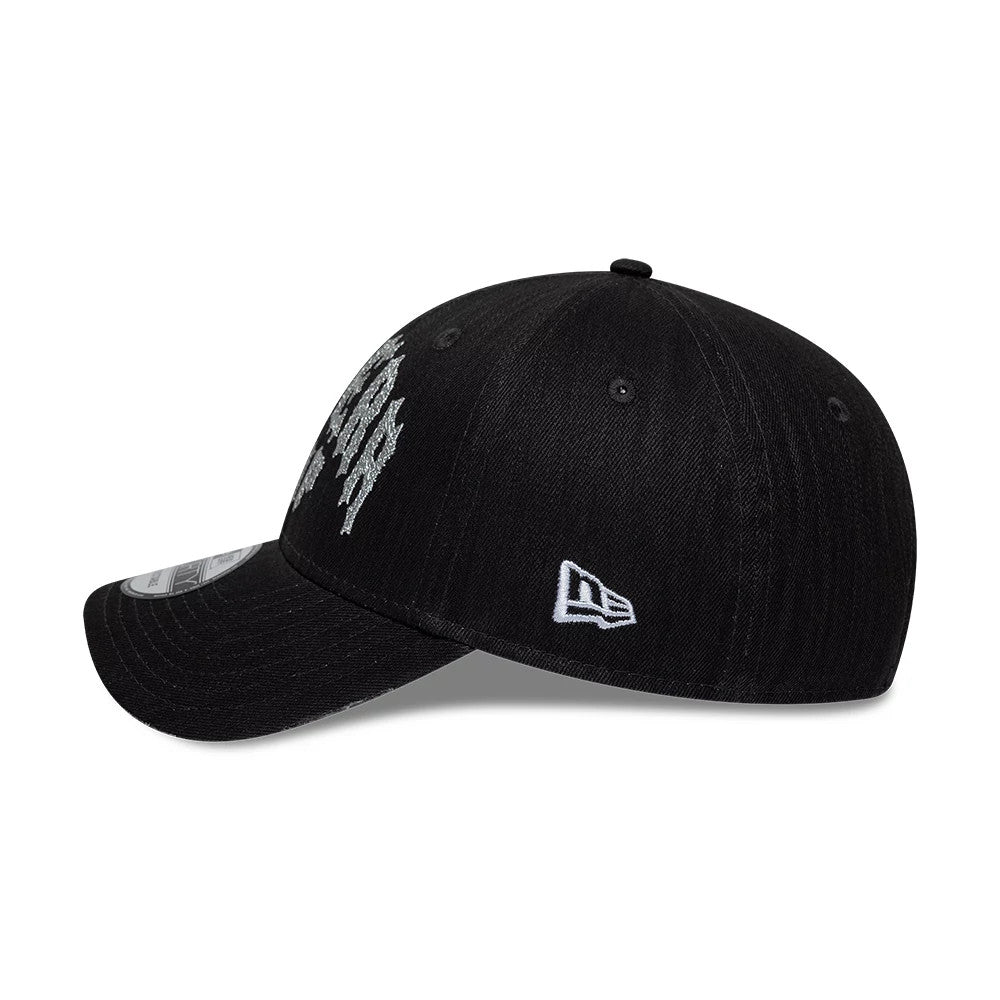 Pictured is this New Era Street Archived 9FORTY cap in black. 5
