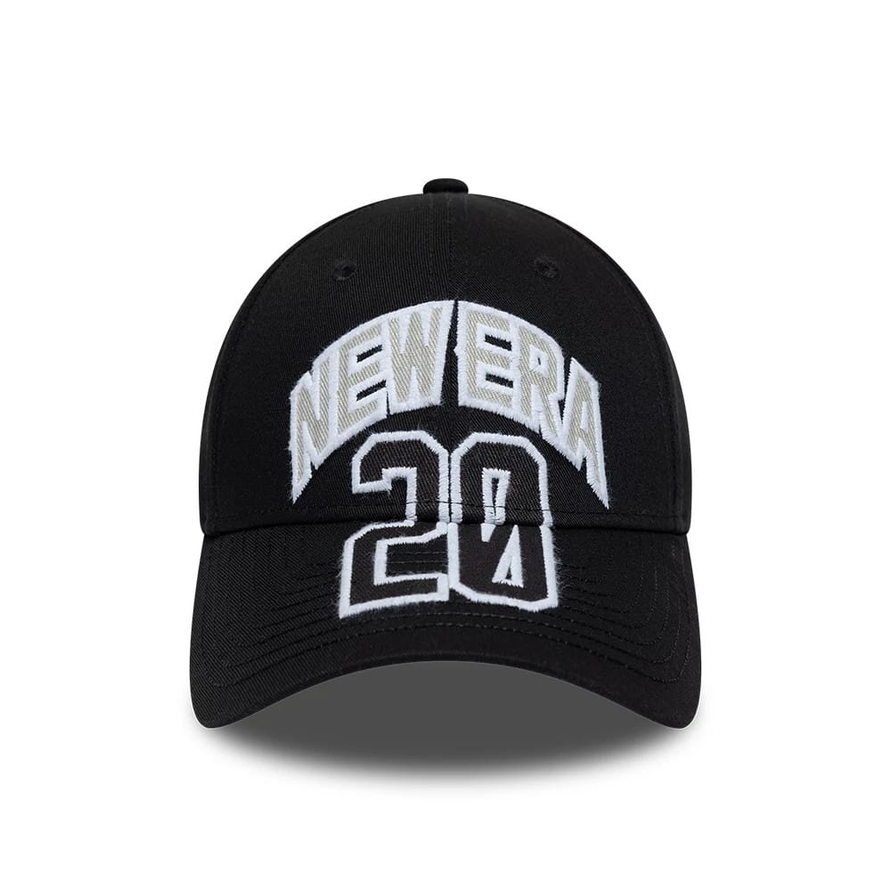 Pictured is this New Era Street Script Archived New Era Heritage 1920 9FORTY cap in black. 3
