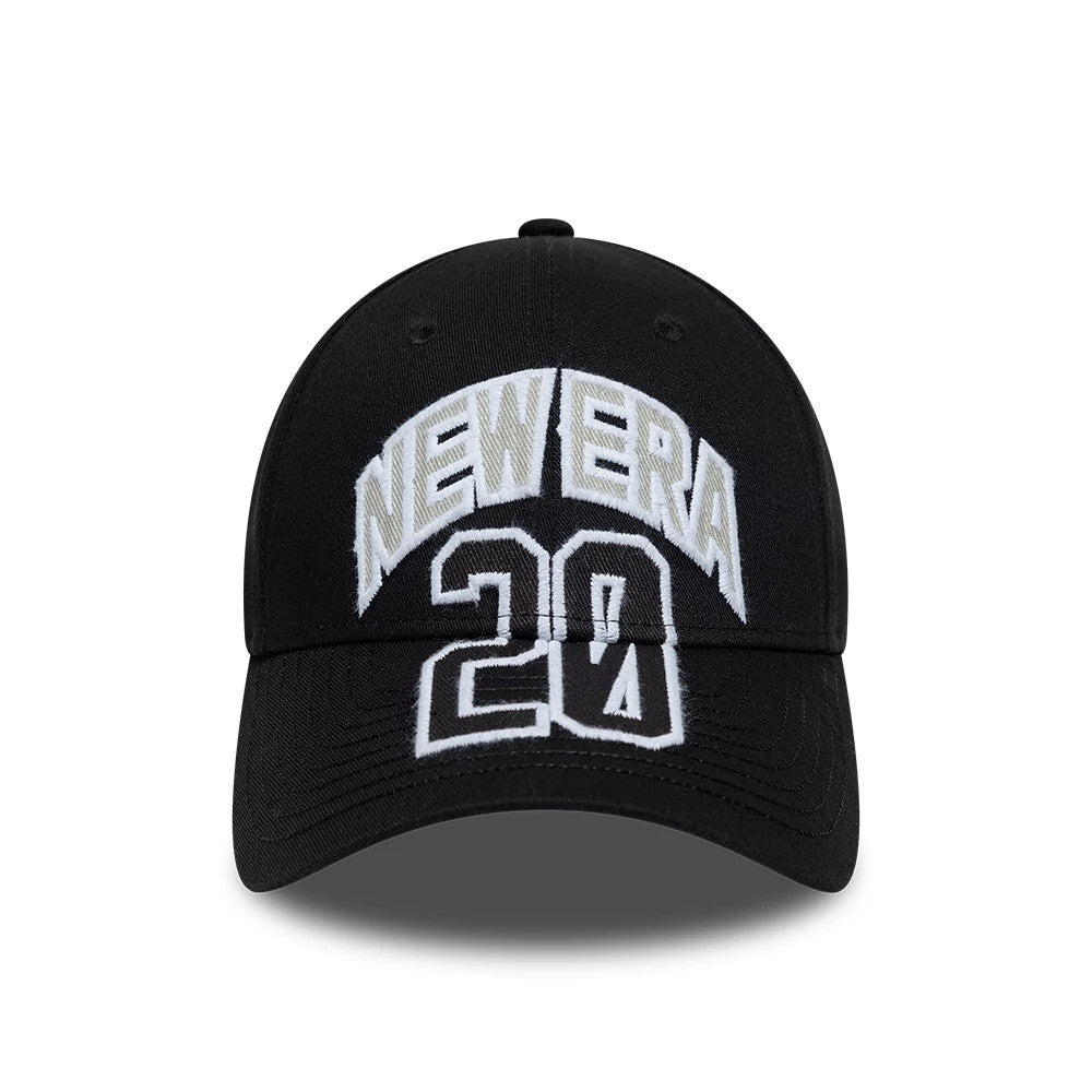Pictured is this New Era Street Script Archived New Era Heritage 1920 9FORTY cap in black. 3