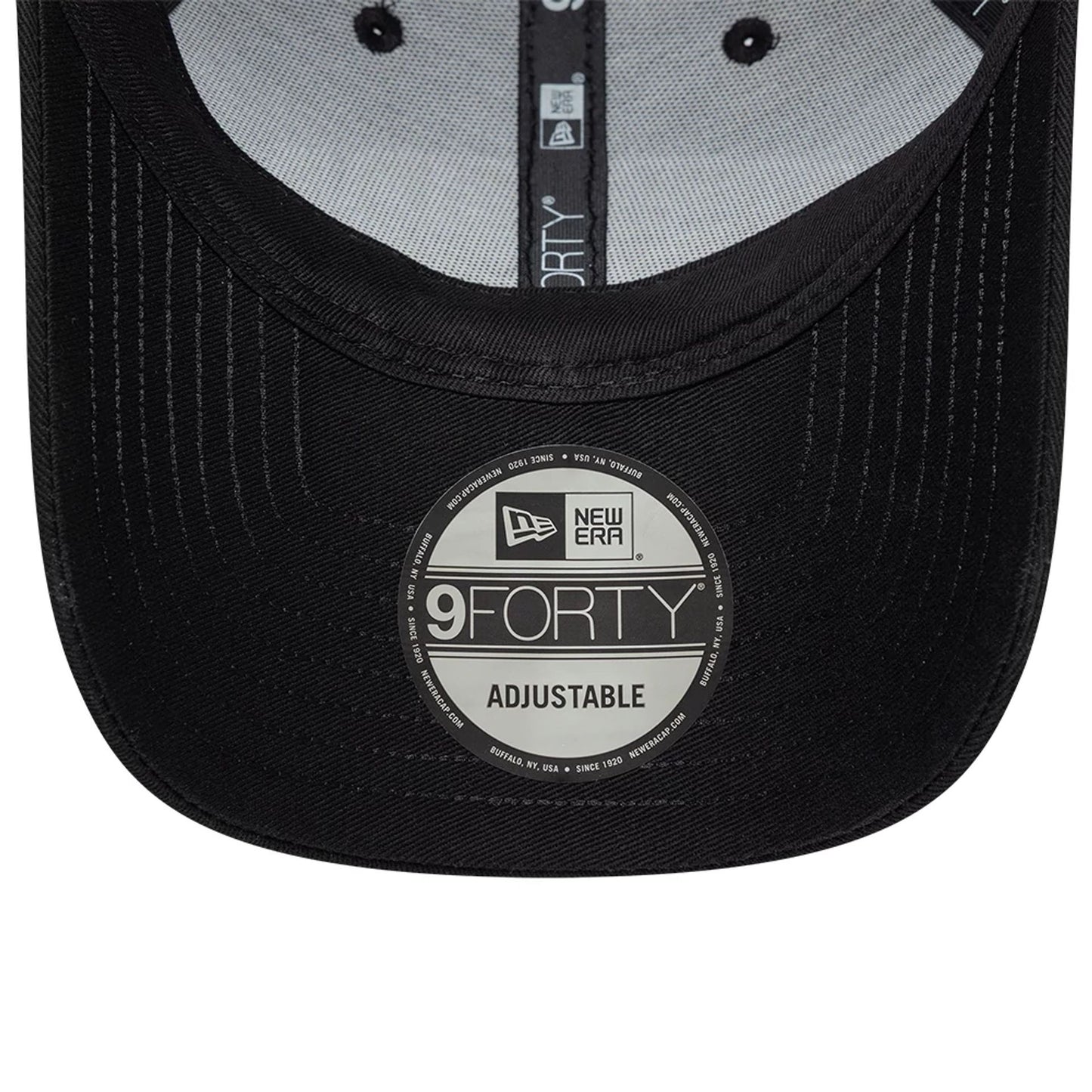 Pictured is this New Era Street Archived New Era Heritage 1920 9FORTY cap in black. 7