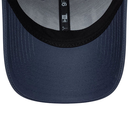 Pictured is this New Era Street Archived 9FORTY cap in dark blue. 7