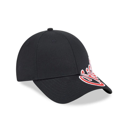 Pictured is this NBA Mix League Chicago Bulls 9FORTY cap in black. 3