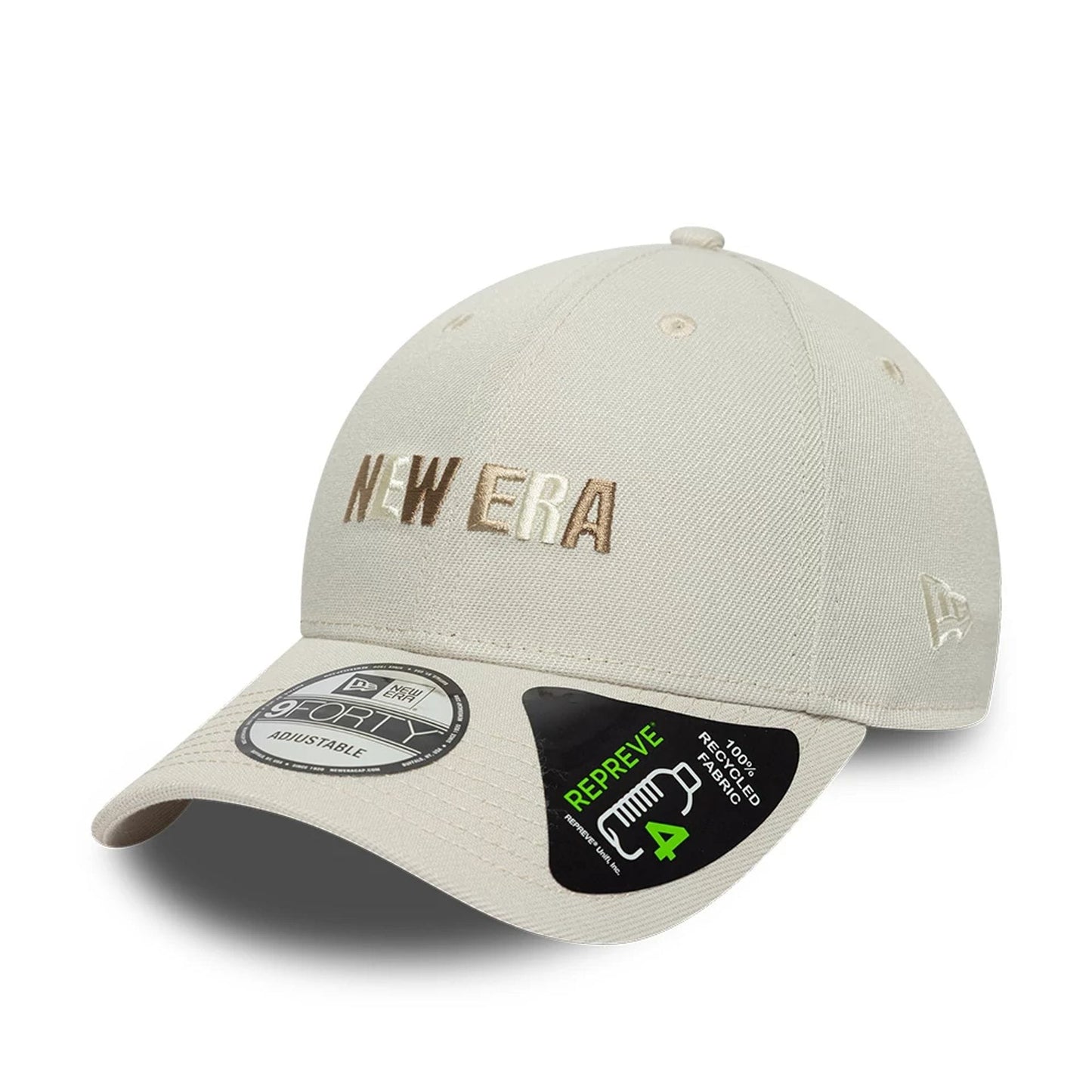 Pictured is this New Era Earth Day 9FORTY Adjustable cap in beige. 3