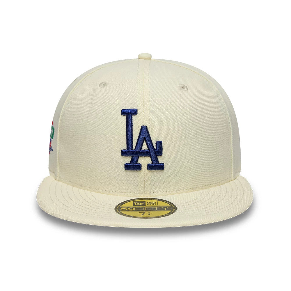 Pictured is this MLB City Series LA Dodgers 59FIFTY Fitted cap in white. 3