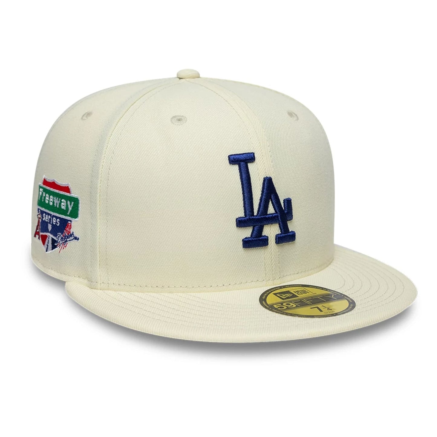 Pictured is this MLB City Series LA Dodgers 59FIFTY Fitted cap in white. 1