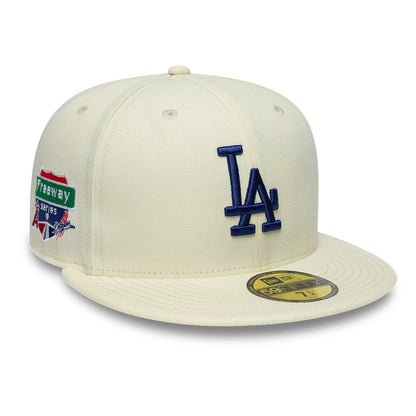 Pictured is this MLB City Series LA Dodgers 59FIFTY Fitted cap in white. 1
