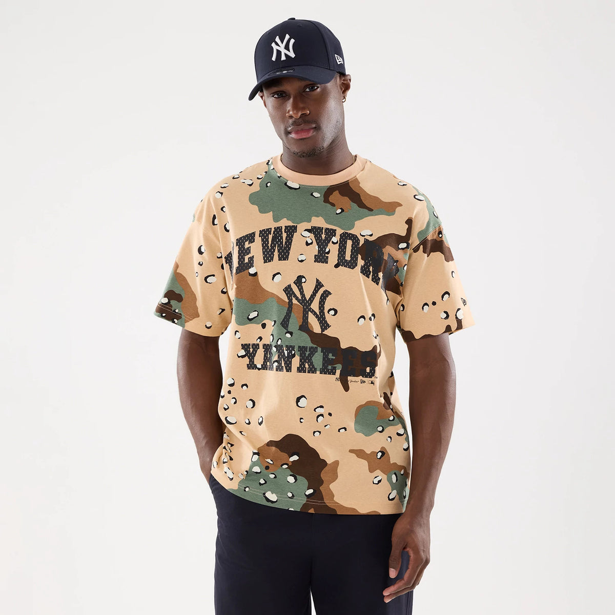 York Yankees MLB Camo Desert Camo T Shirt