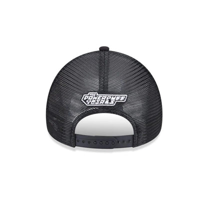 Pictured is this Powerpuff Girls 9FORTY A-Frame Trucker cap in Black. 2