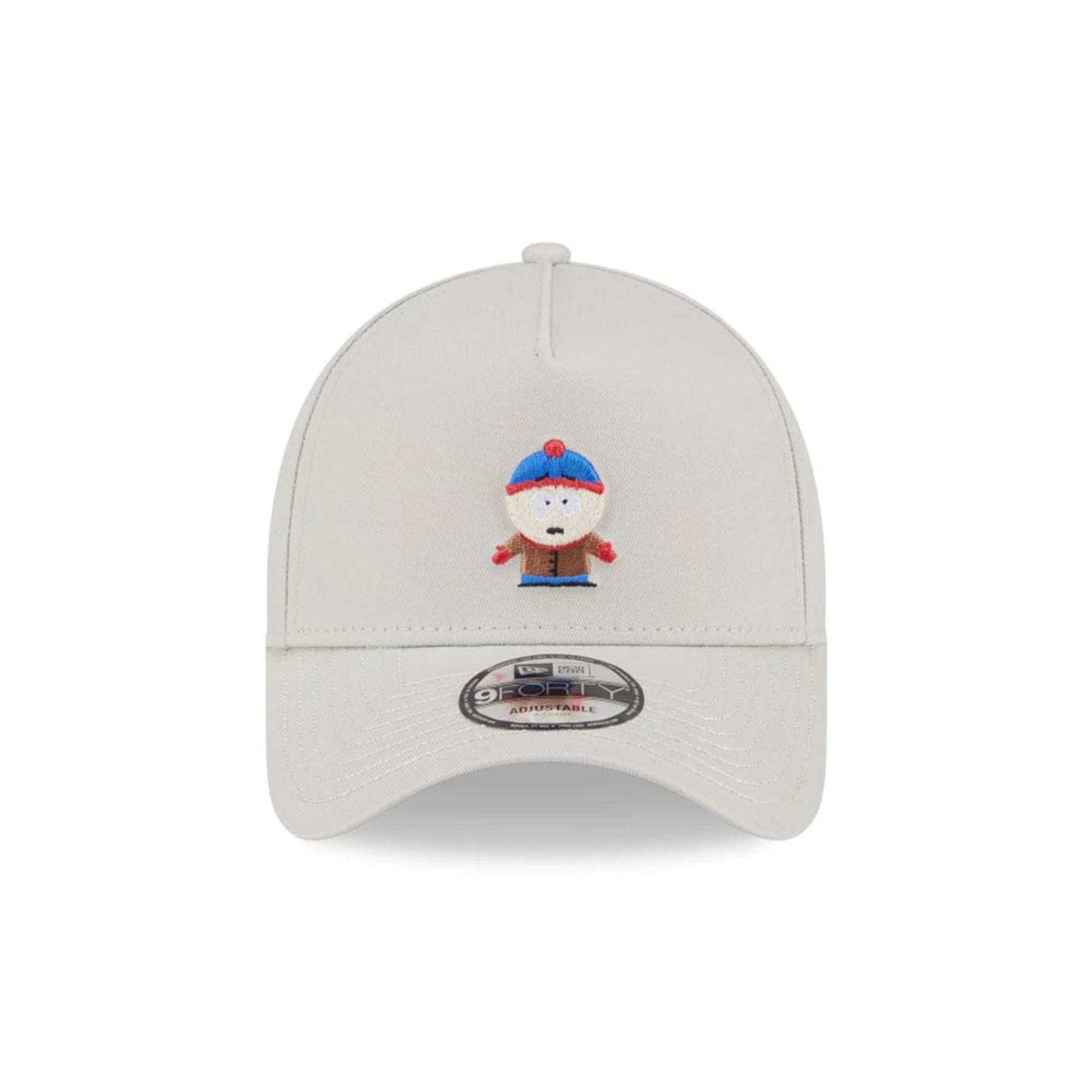 Pictured is this South Park Stan Marsh 9FORTY A-Frame cap in beige. 3