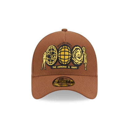 Pictured is this  Rick And Morty 9FORTY A-Frame Adjustable cap in open brown. 2