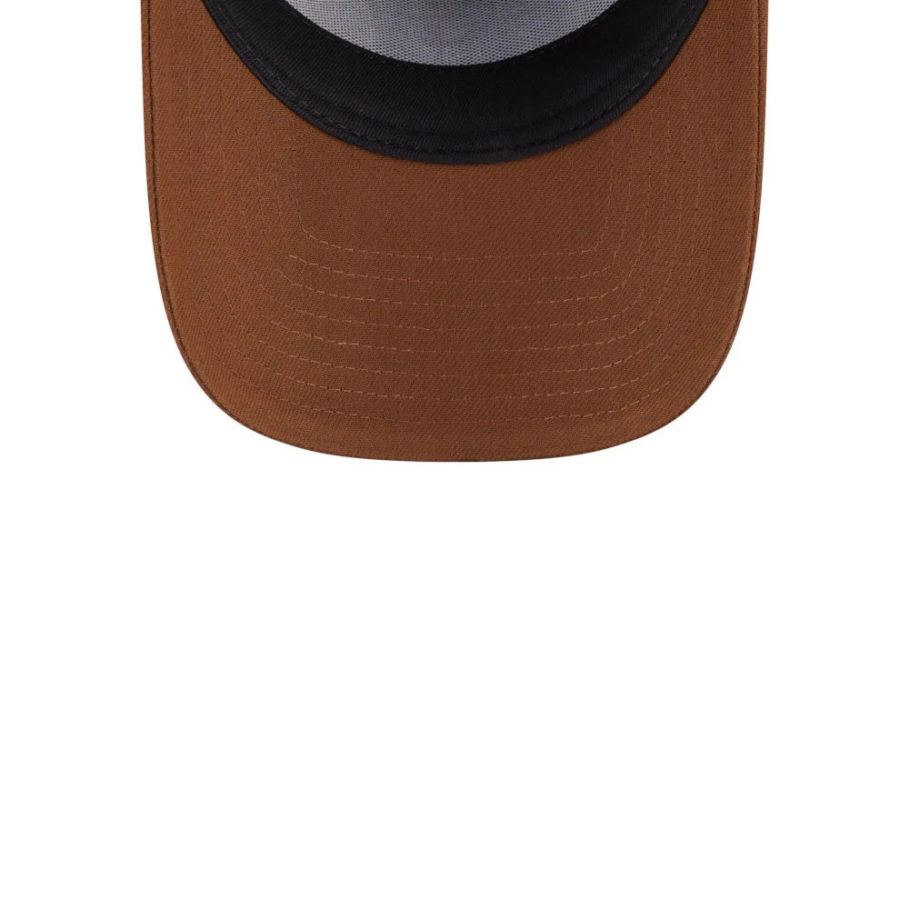 Pictured is this  Rick And Morty 9FORTY A-Frame Adjustable cap in open brown. 7