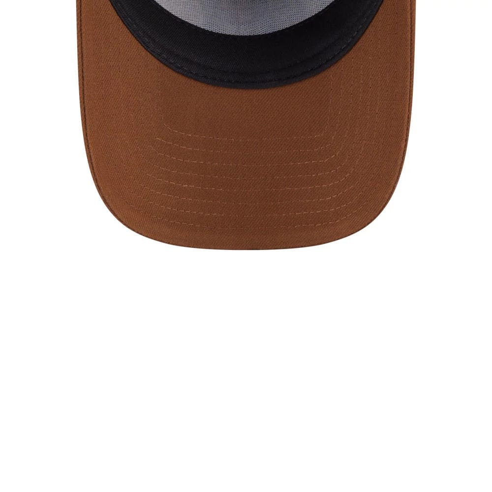 Pictured is this  Rick And Morty 9FORTY A-Frame Adjustable cap in open brown. 7