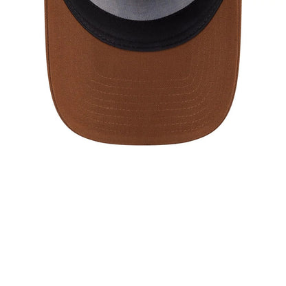 Pictured is this  Rick And Morty 9FORTY A-Frame Adjustable cap in open brown. 7