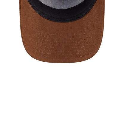 Pictured is this  Rick And Morty 9FORTY A-Frame Adjustable cap in open brown. 7
