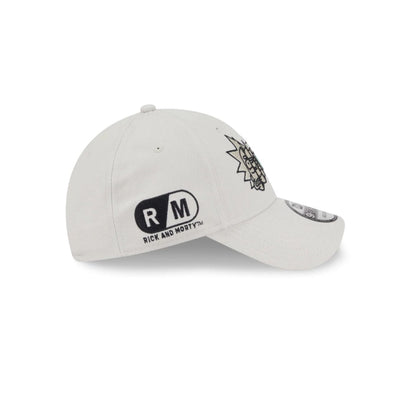 Pictured is this Rick And Morty 9FORTY Adjustable cap in Cream. 4
