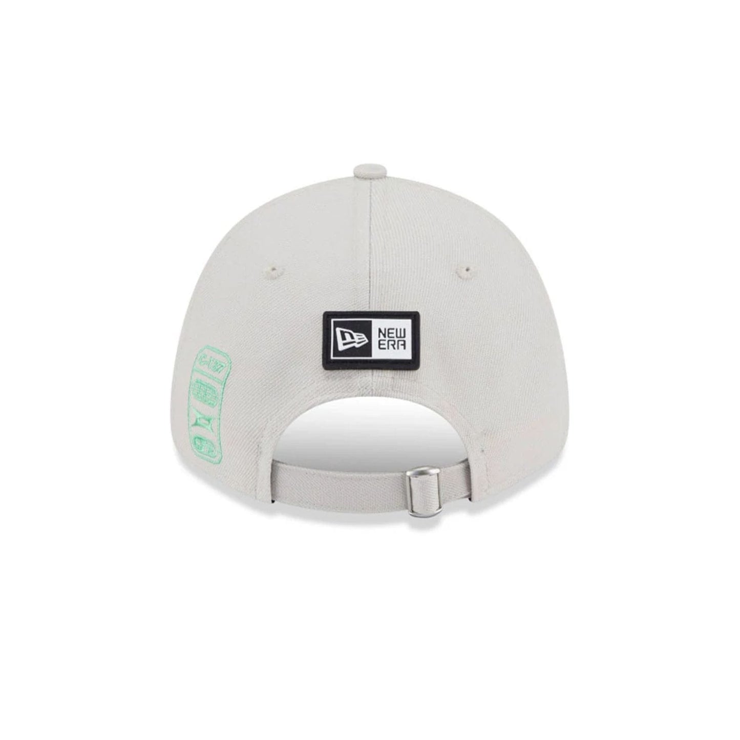Pictured is this Rick And Morty 9FORTY Adjustable cap in Cream. 3