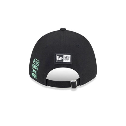Pictured is this Rick And Morty Glow In The Dark 9FORTY Adjustable cap in black. 6