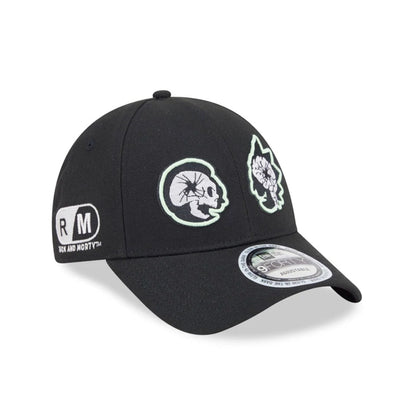 Pictured is this  Rick And Morty 9FORTY Adjustable cap in black. 3
