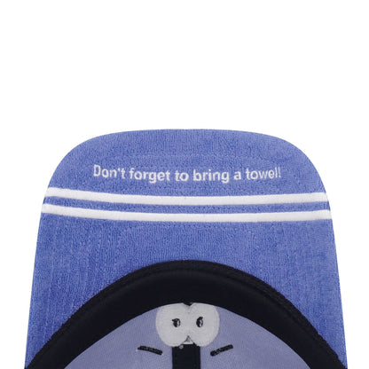 Pictured is this South Park Towelie All Over 9TWENTY cap in Blue. 2