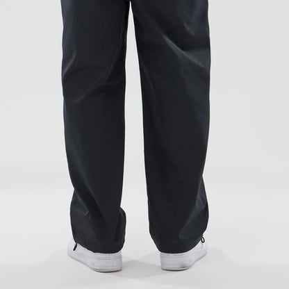 The model is wearing this New Era NEC Logo Straight Leg Joggers in black. 6