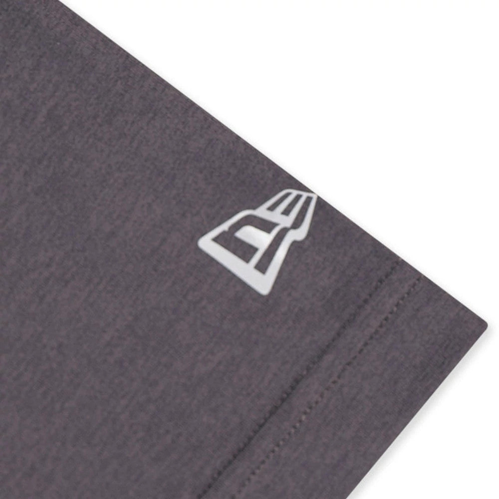 The model is wearing this New Era NEC Logo Oversized T-Shirt in black. 4