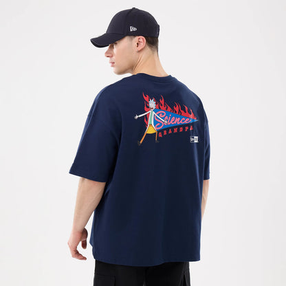 The model is wearing this Rick And Morty T-Shirt in blue. 2