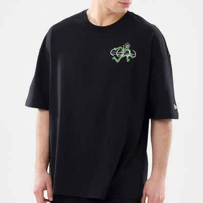 The model is wearing this Rick And Morty T-Shirt in black. 3