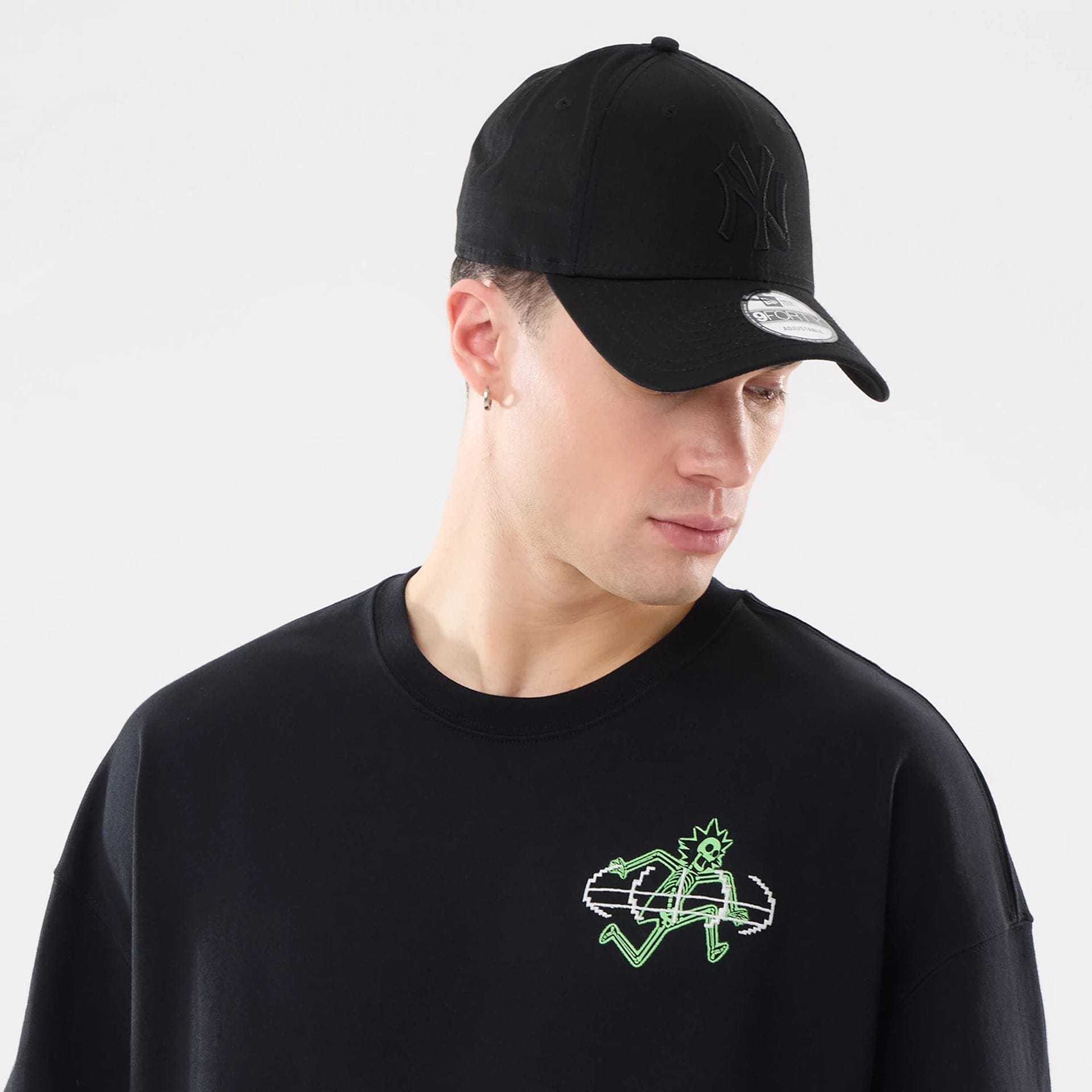 The model is wearing this Rick And Morty T-Shirt in black. 7