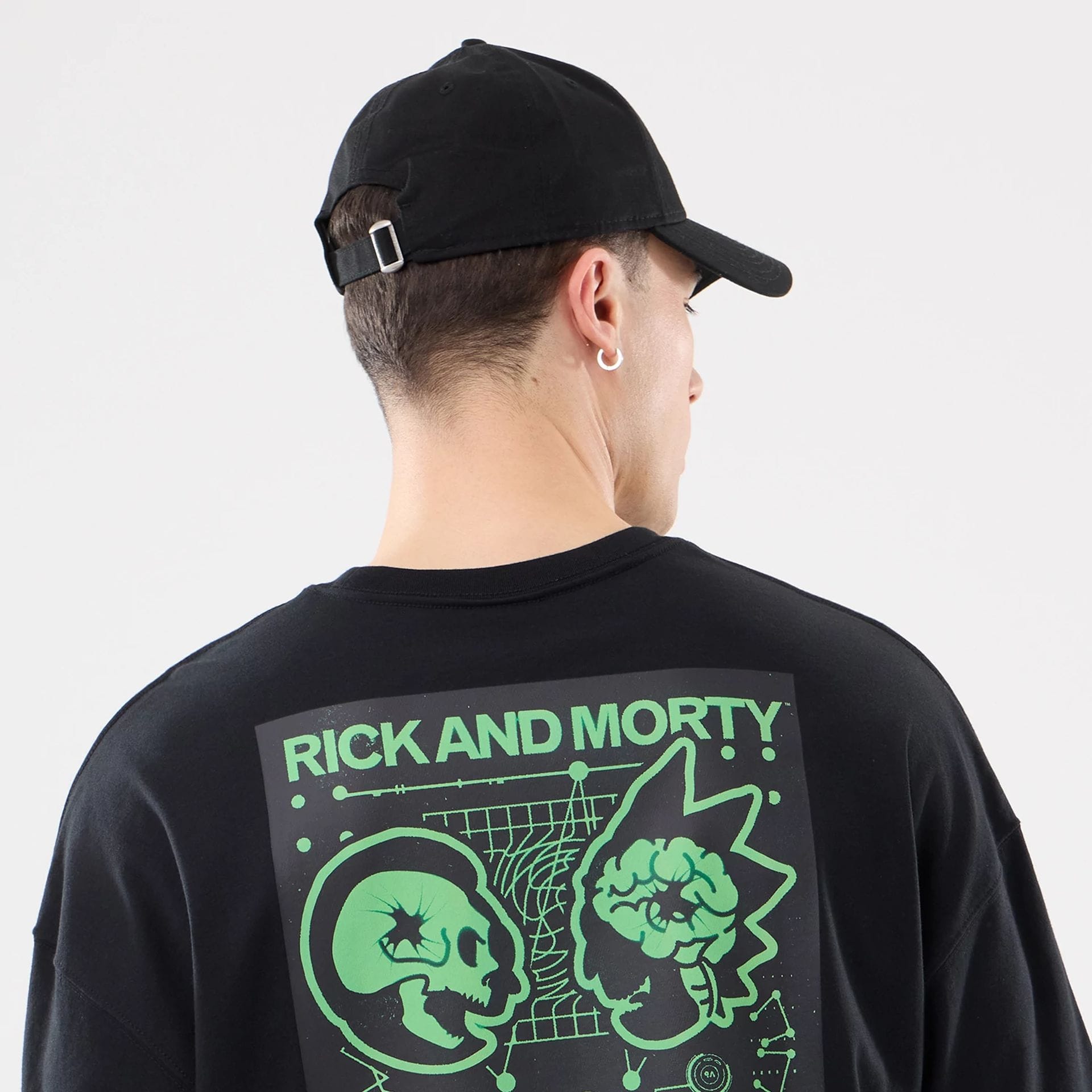 The model is wearing this Rick And Morty T-Shirt in black. 4