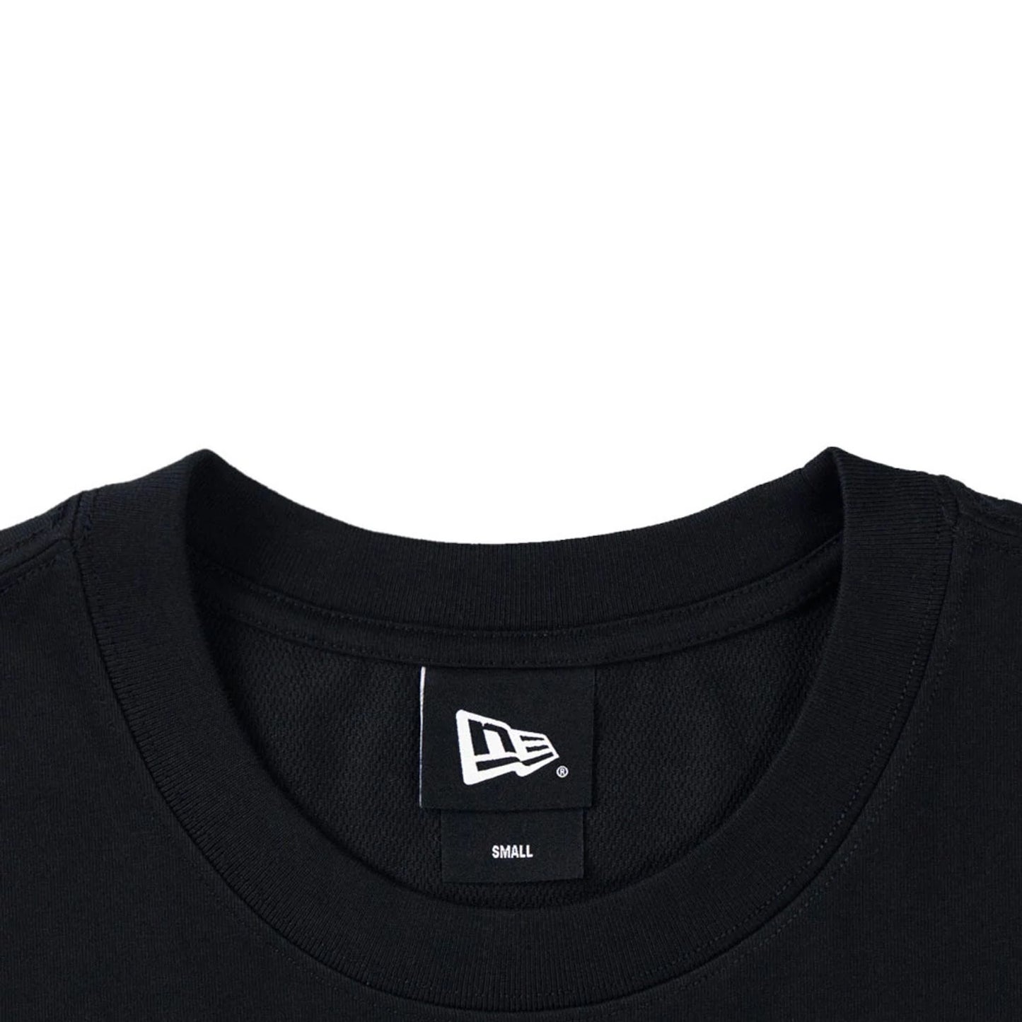 The model is wearing this New Era Skate Is Life Graphic Oversized T-Shirt in black. 4