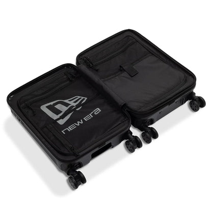 Pictured is this New Era Wheeled Cabin Case in black. 2