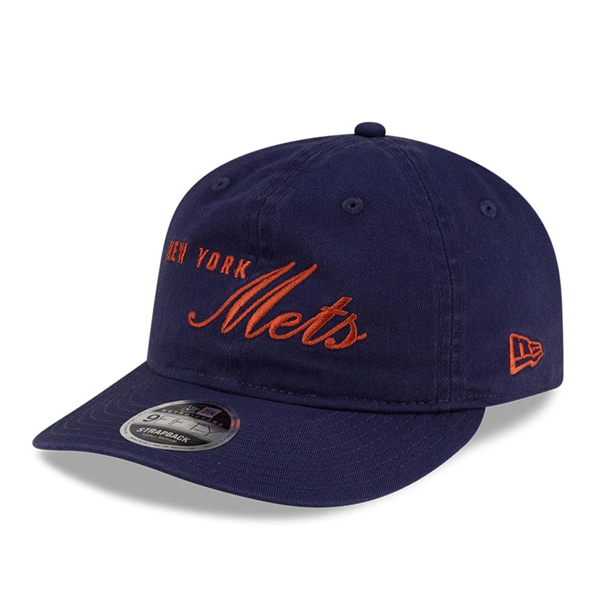 Pictured is this Thisisneverthat X MLB New York Mets Retro Crown 9FIFTY cap in navy. 1