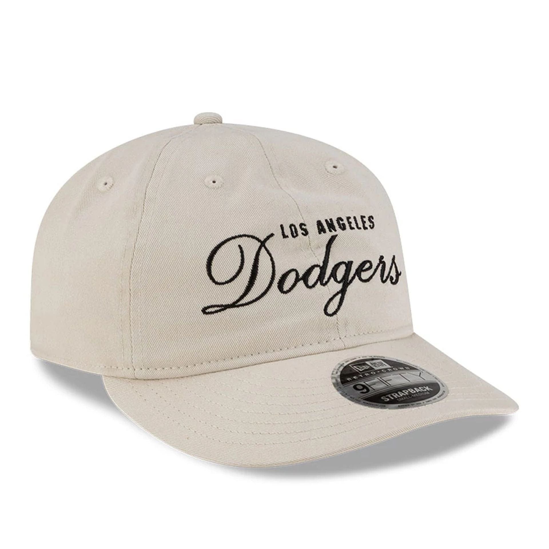 Pictured is this Thisisneverthat X MLB LA Dodgers Retro Crown 9FIFTY cap in cream . 3
