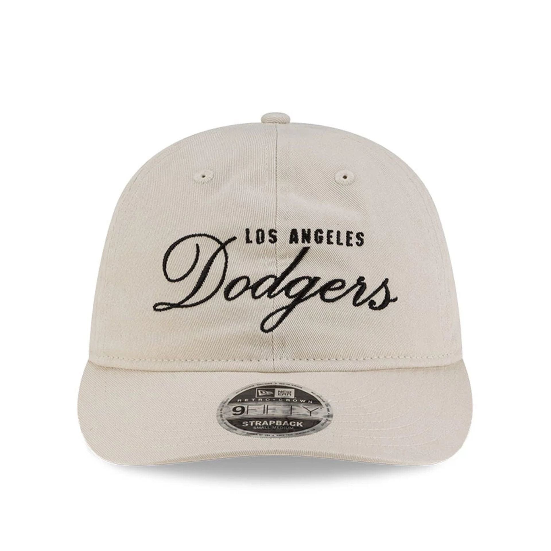 Pictured is this Thisisneverthat X MLB LA Dodgers Retro Crown 9FIFTY cap in cream . 2