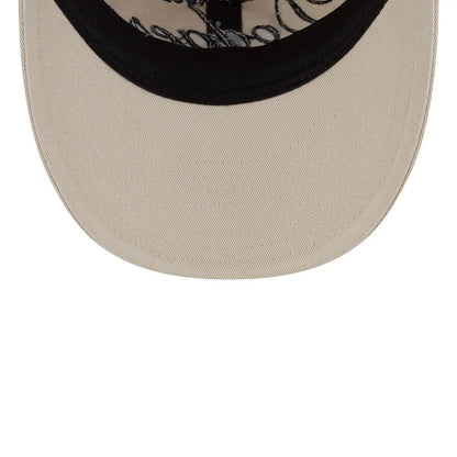 Pictured is this Thisisneverthat X MLB LA Dodgers Retro Crown 9FIFTY cap in cream . 7