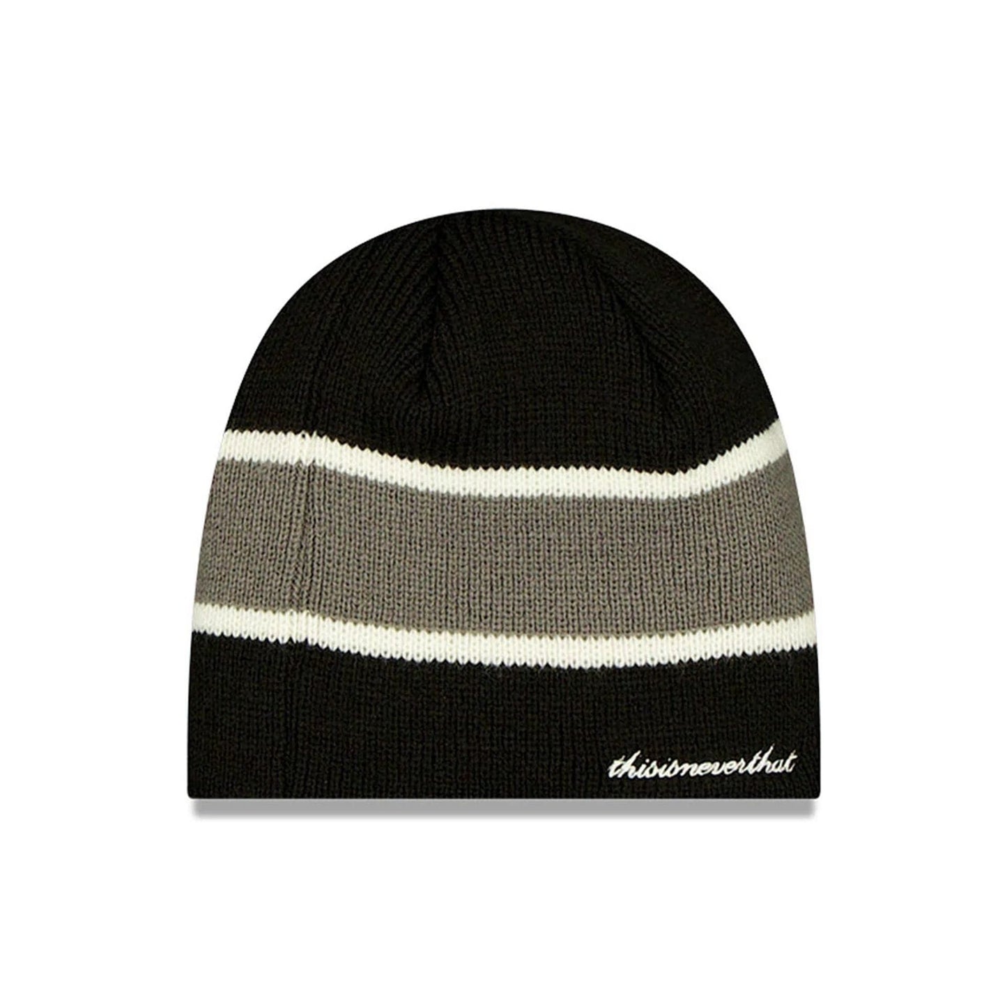 Pictured is this Thisisneverthat X MLB New York Yankees Beanie hat in black. 2