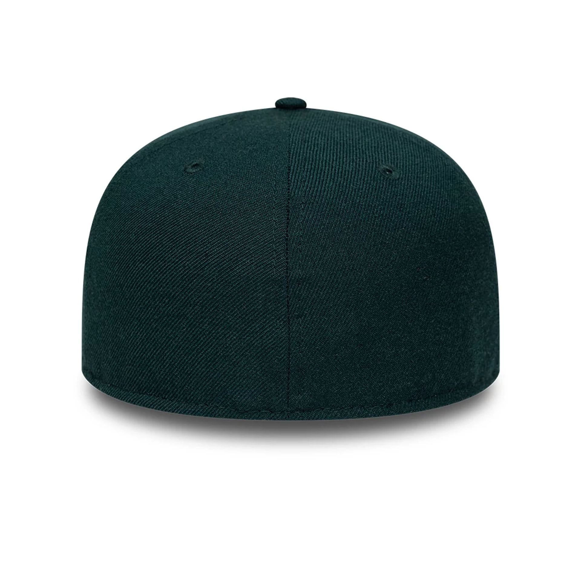 Pictured is this MLB Reserve New York Yankees 59FIFTY Fitted cap in dark green. 7