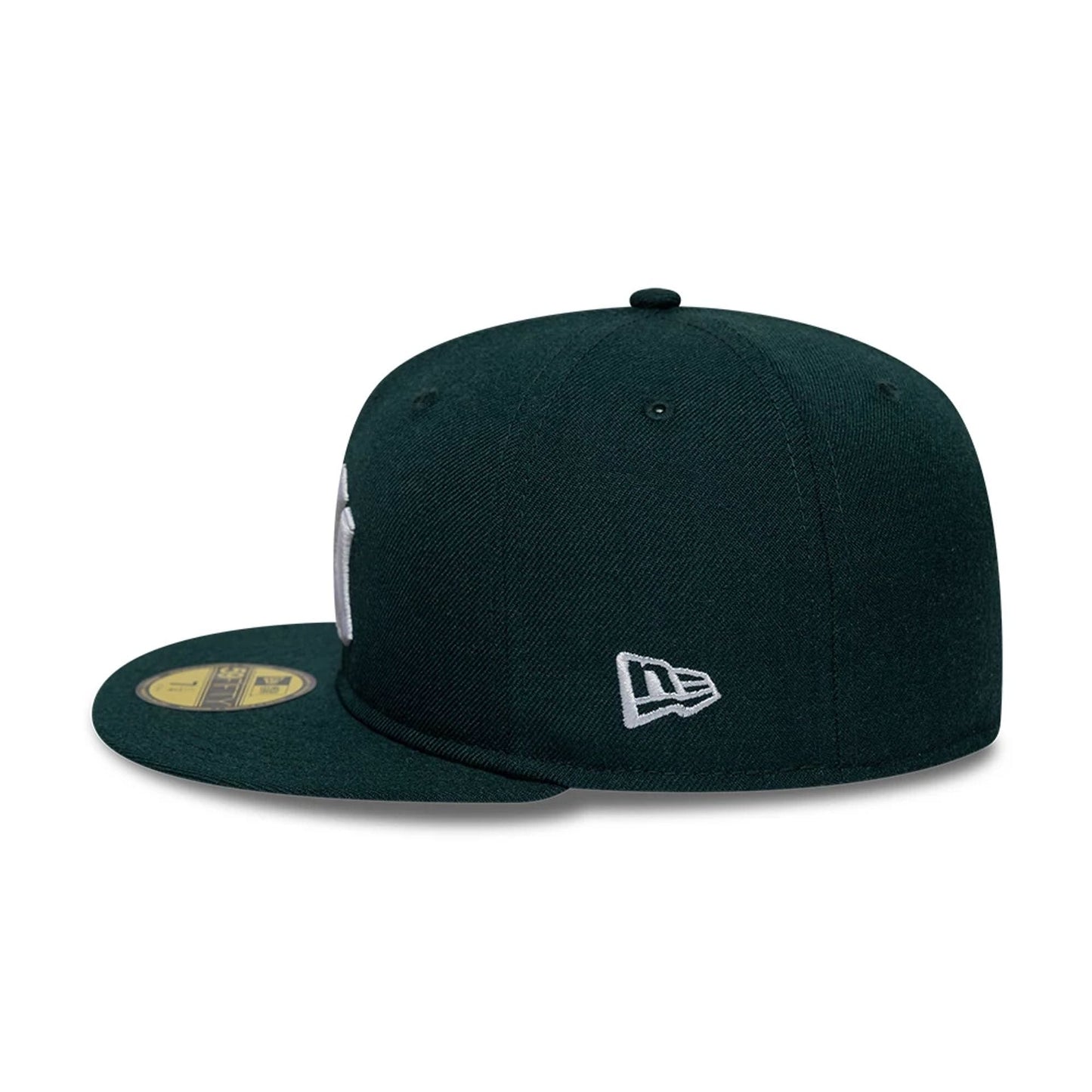 Pictured is this MLB Reserve New York Yankees 59FIFTY Fitted cap in dark green. 5