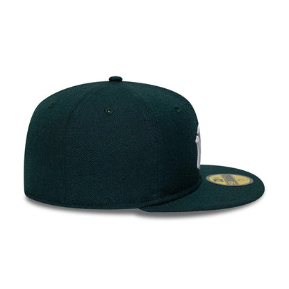 Pictured is this MLB Reserve New York Yankees 59FIFTY Fitted cap in dark green. 6