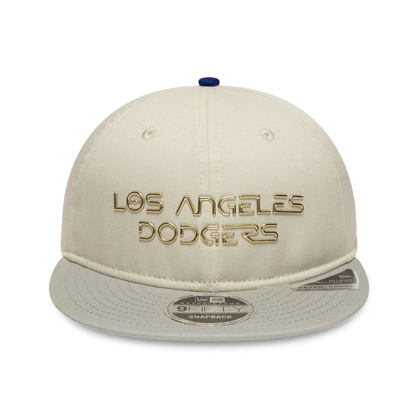 Pictured is this Hajime Sorayama X MLB LA Dodgers Retro Crown 9FIFTY cap in Cream. 4