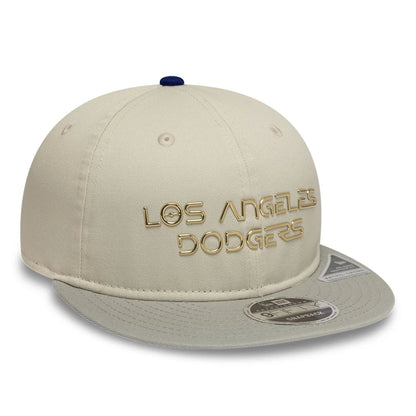 Pictured is this Hajime Sorayama X MLB LA Dodgers Retro Crown 9FIFTY cap in Cream. 5