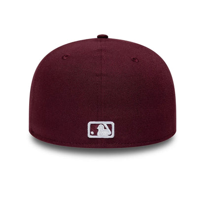 Pictured is this MLB College Varsity St. Louis Cardinals Low Profile 59FIFTY Fitted cap in dark red. 7