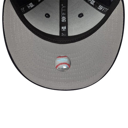 Pictured is this MLB College Varsity LA Dodgers Low Profile 59FIFTY Fitted cap in navy. 2